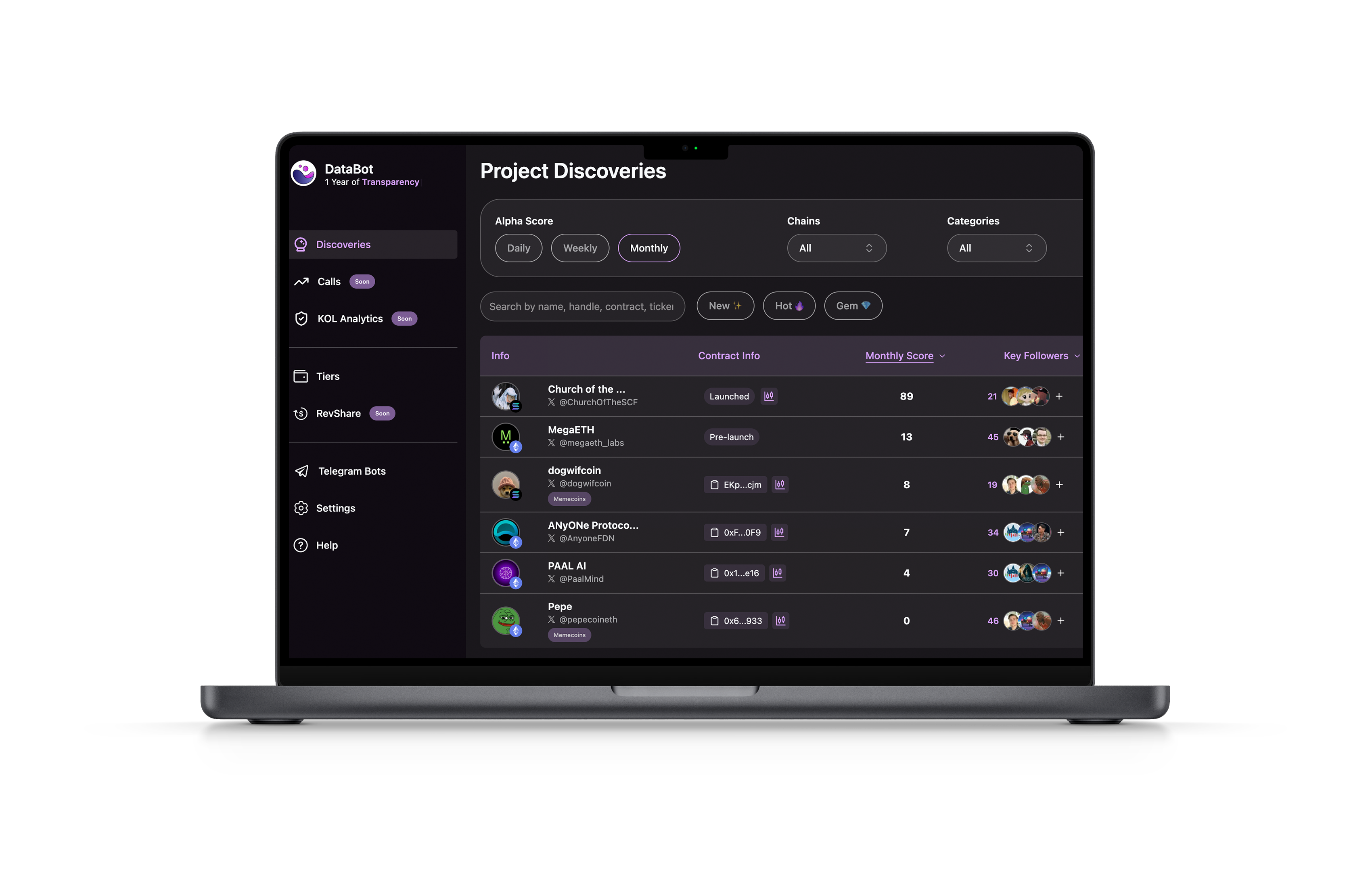 Web3 dashboard preview